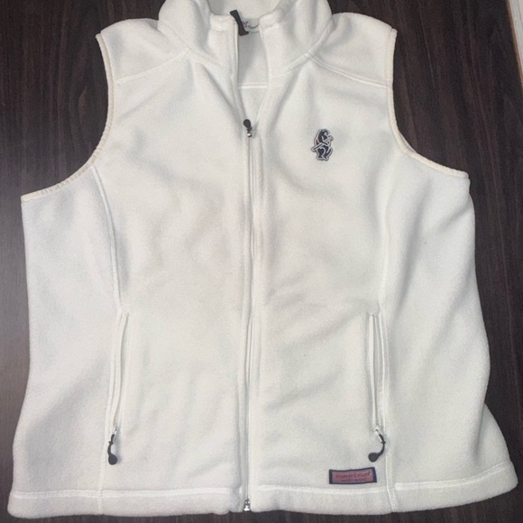Vineyard Vines Jackets & Blazers - Vineyard Vines White Fleece Vest